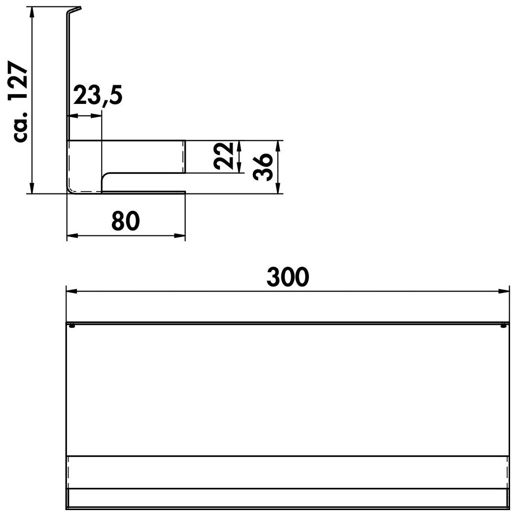 transFORM Gewürzbord, schwarz matt