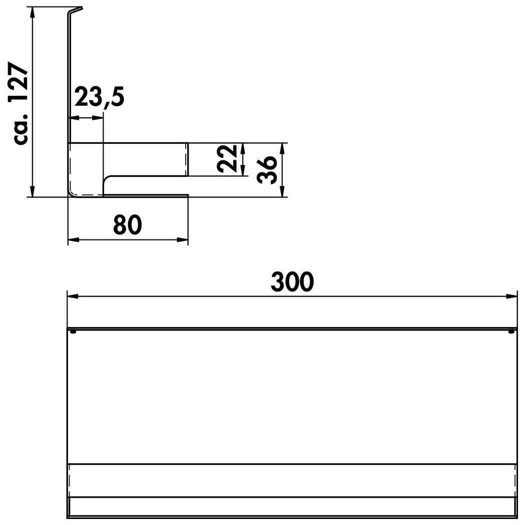 transFORM Gewürzbord, schwarz matt