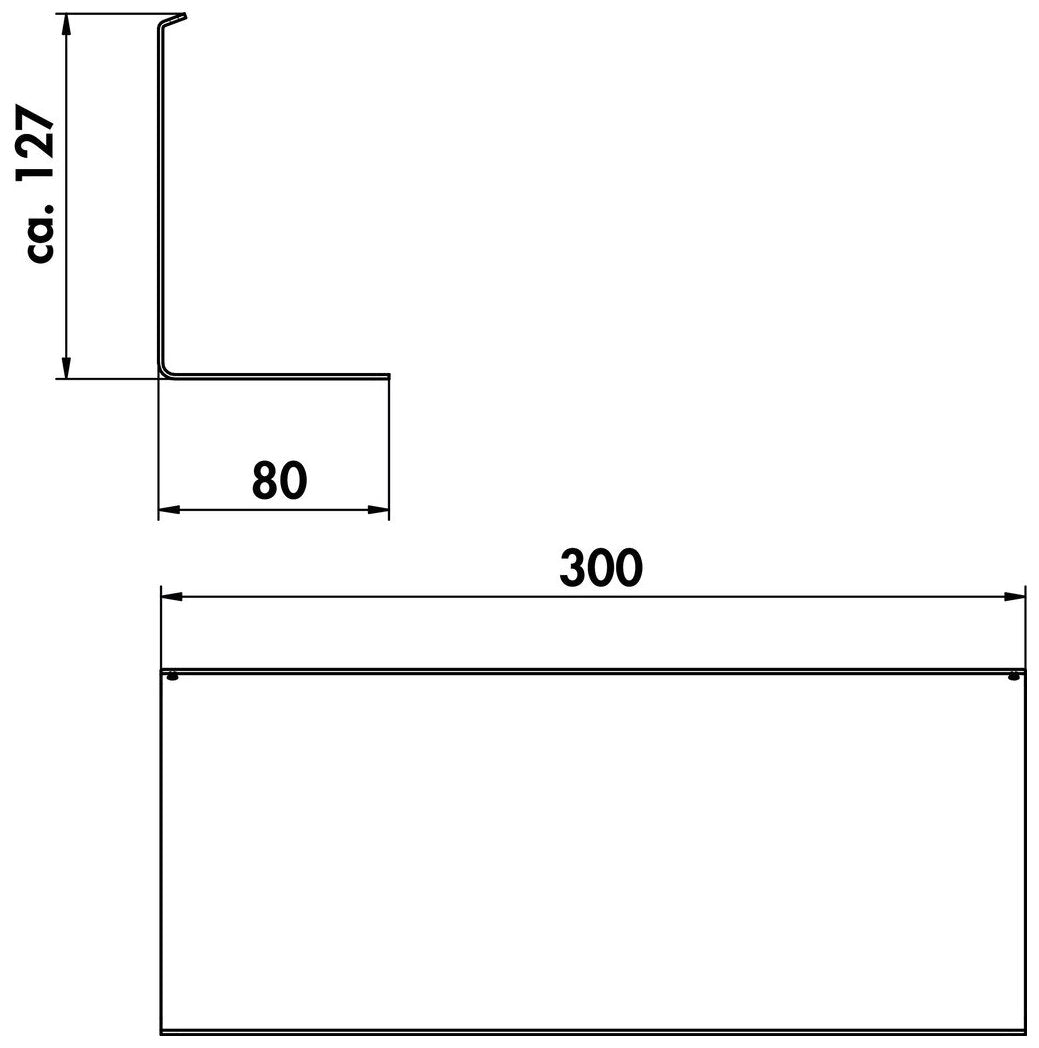 transFORM Gläserhalter, schwarz matt