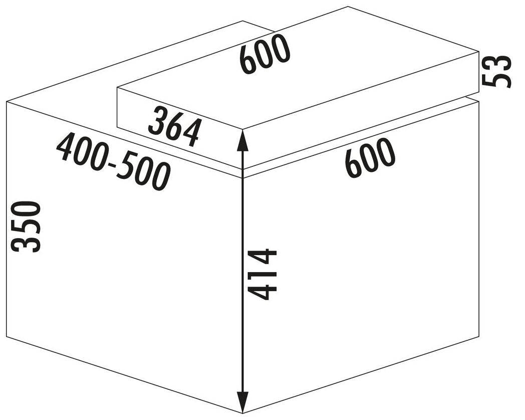 X-LINE 600/M7 mit Premium Schublade, anthrazit