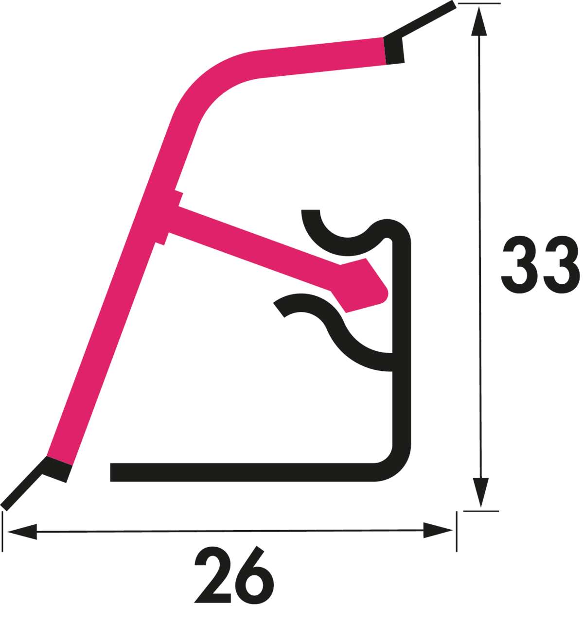 Wandanschlussprofil Set 1 trend-line
