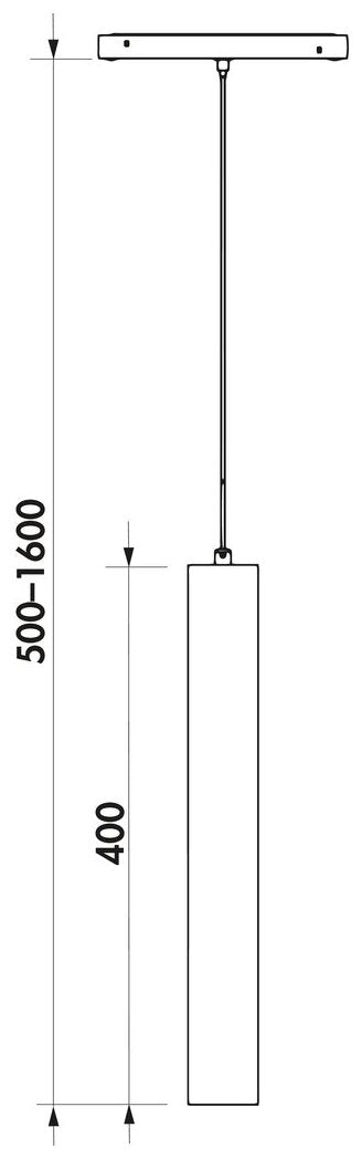 Easytrack Pendel M, schwarz matt