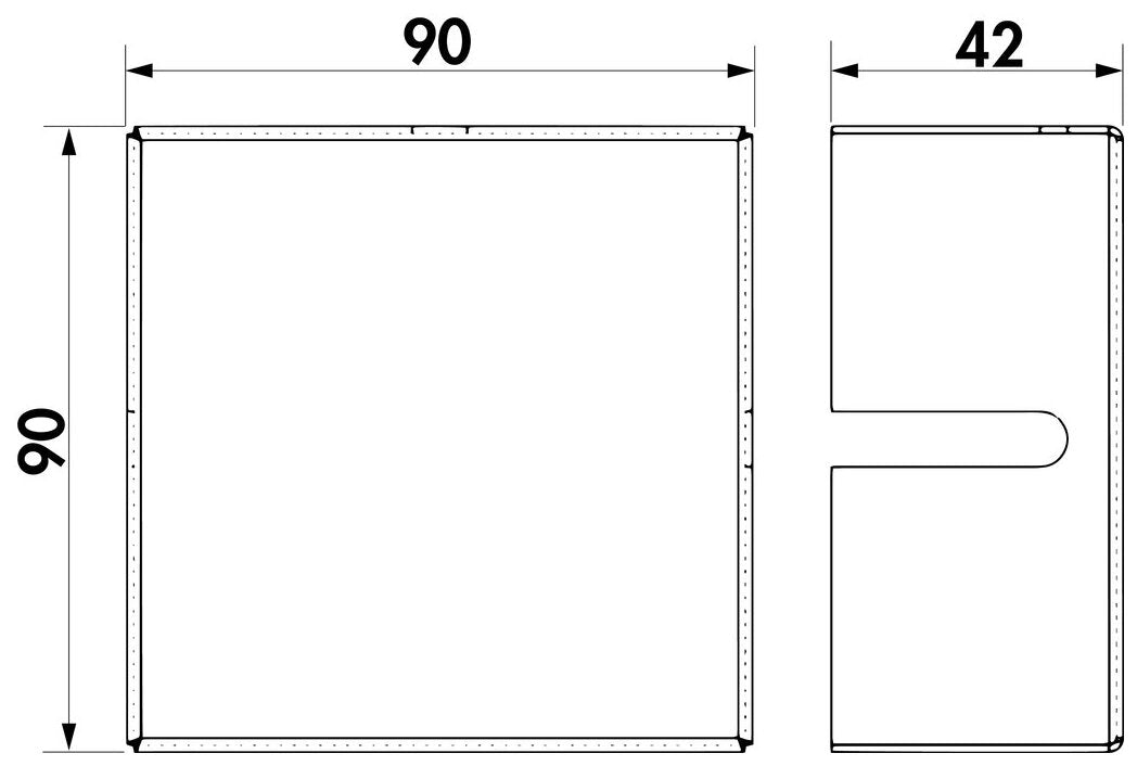 Easytrack Anschlussbox, schwarz