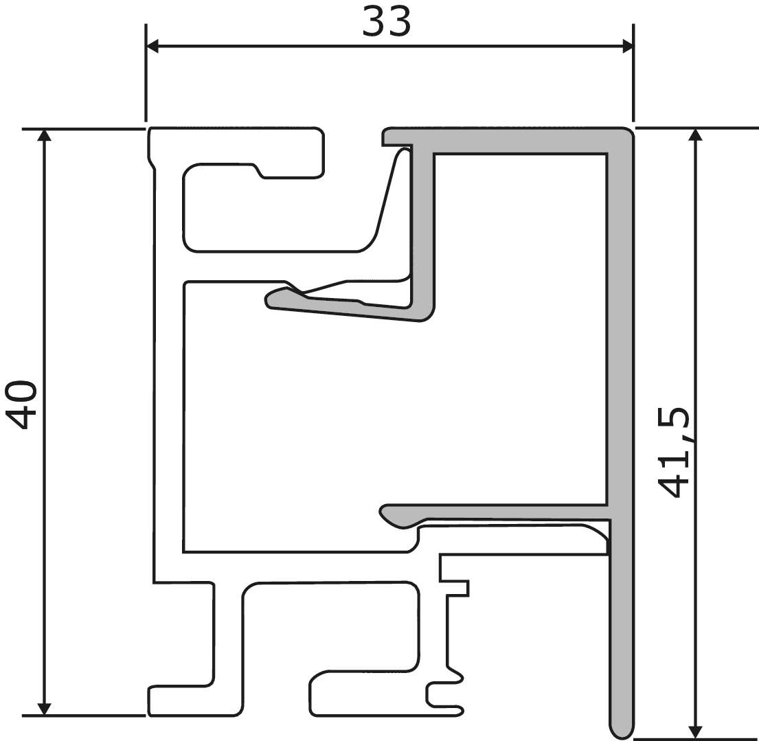 Linero Style Profilleisten Set