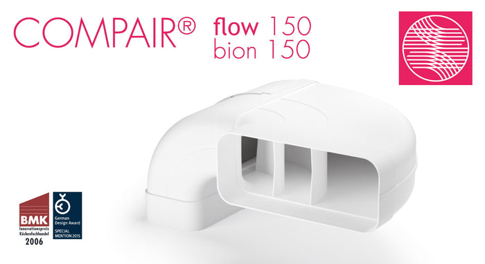 COMPAIR flow 150 Strömungstechnik für Dunstabzugshauben