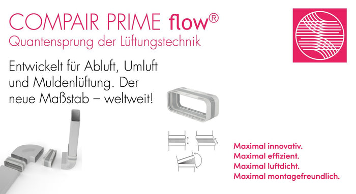 Naber COMPAIR PRIME flow 150 Systemvergleich Dunstabzug