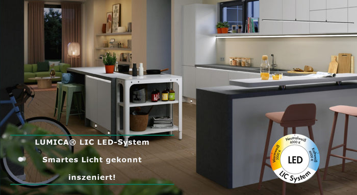 Naber LUMICA LIC LED-System Smartes Licht in der Küche
