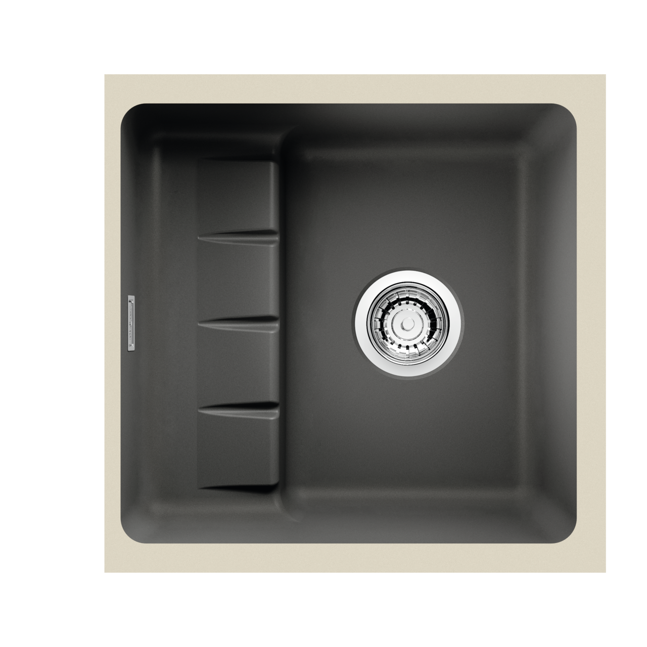 PickUP U – Set 2, schiefer, inkl. Arco 2, edelstahlfinish