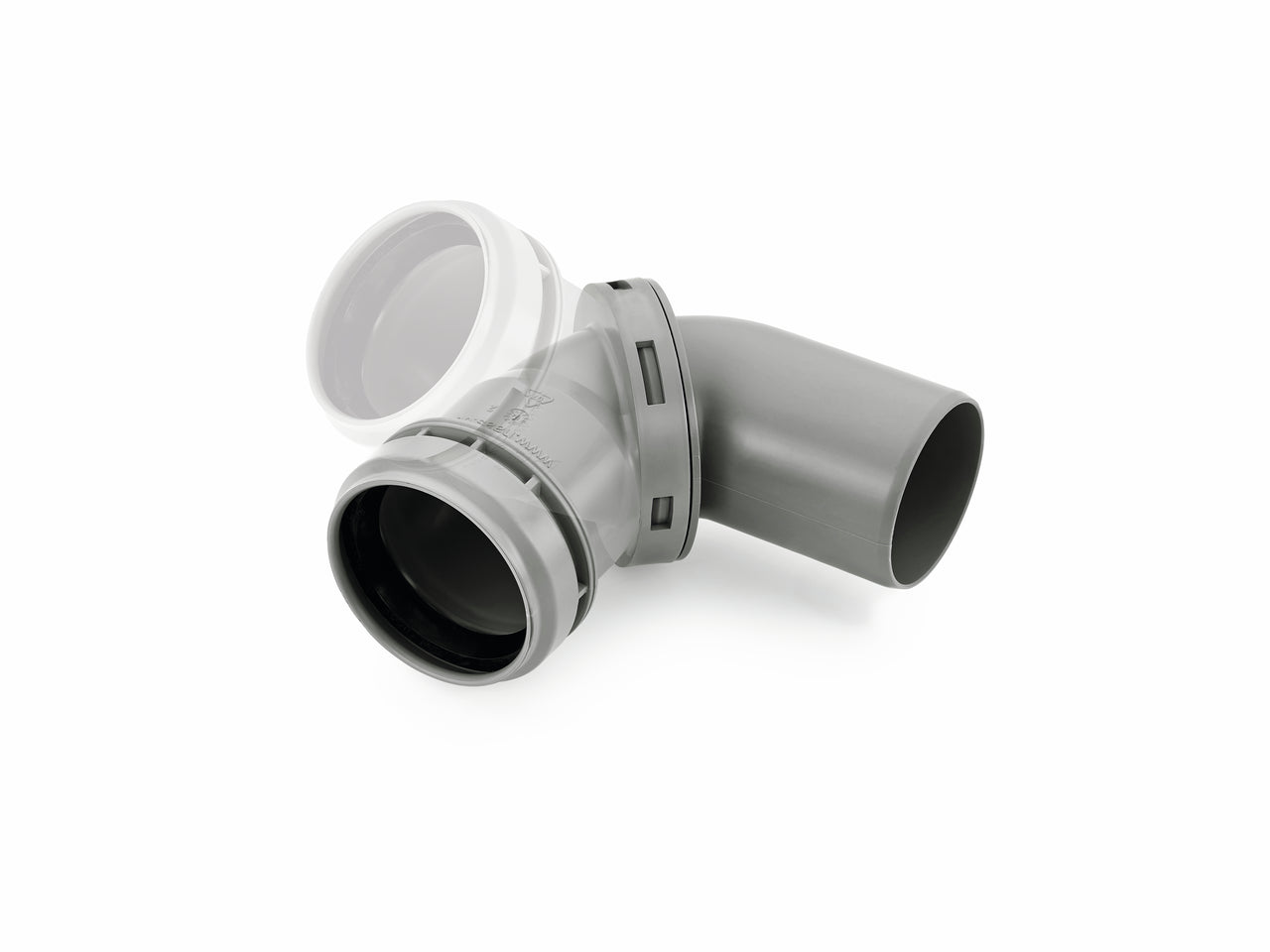 HTB-S Bogen stufenlos, Winkel 0–87°, Ø 50 mm
