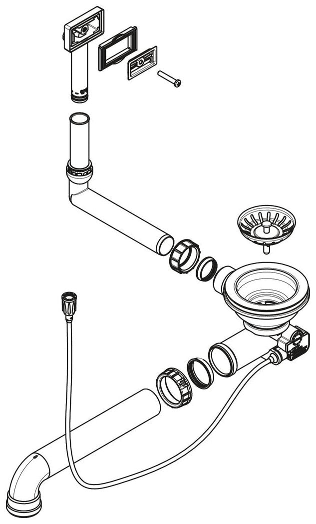 Druckknopfexzentergarnitur