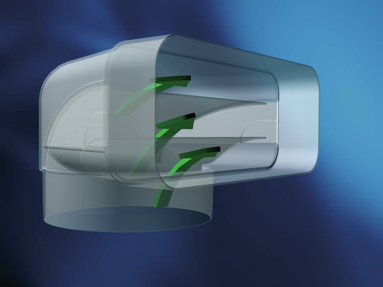 MF-UR 125 Umlenkstück 90°, weiß