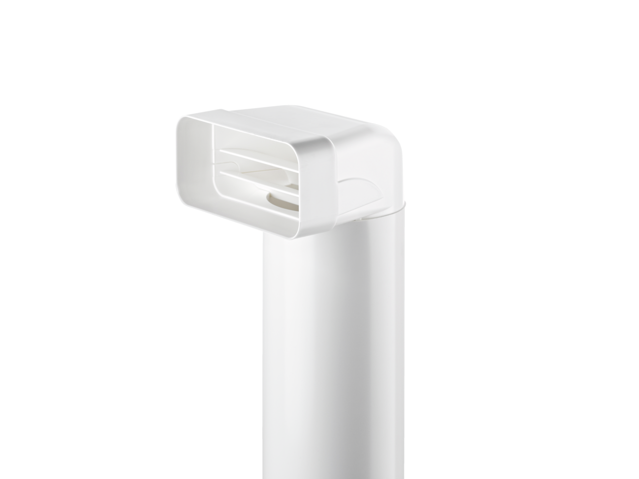 flow 125 Flachkanal Set-2, weiß