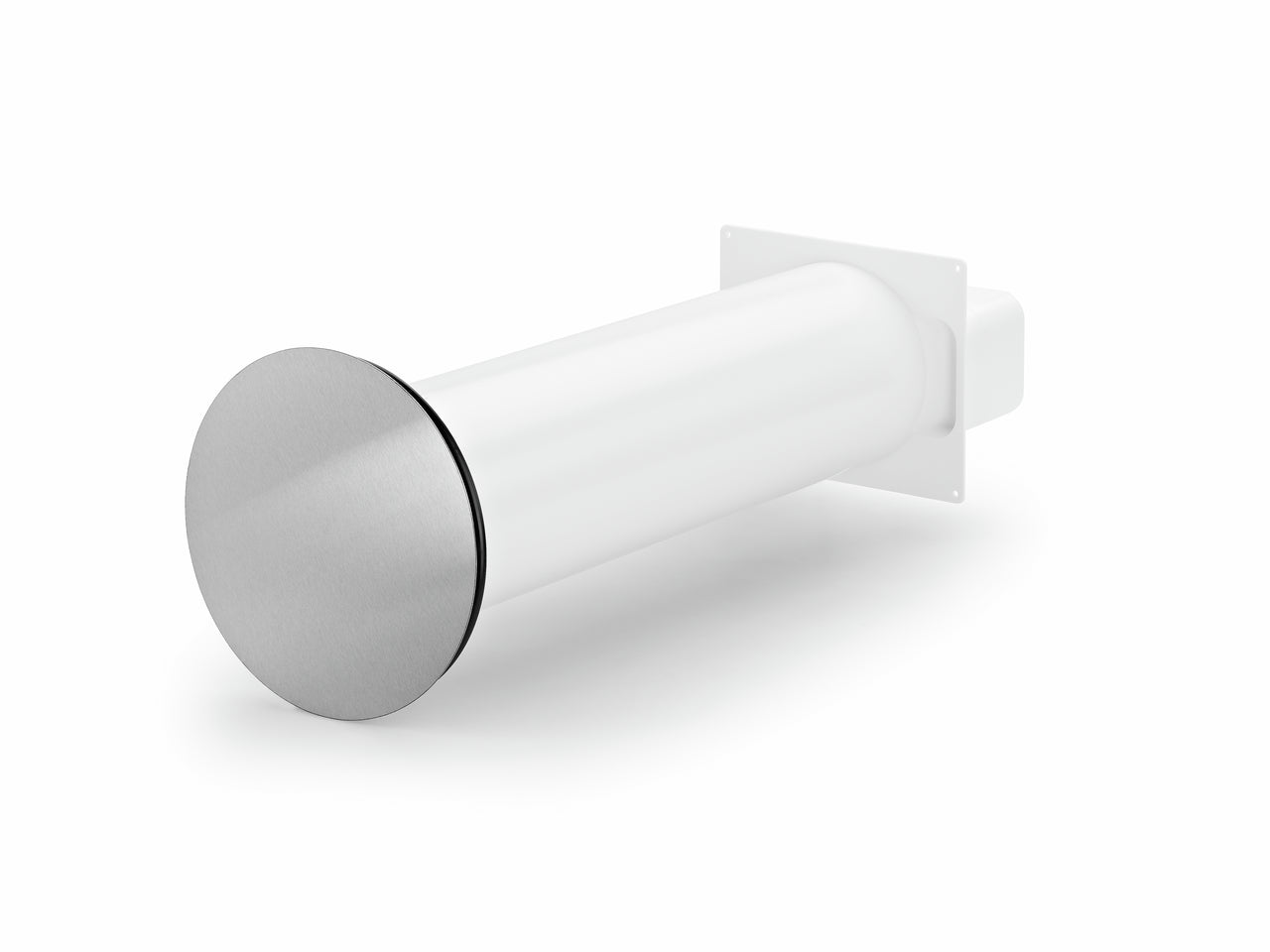 flow Star GTS 125 F Mauerkasten, weiß, Edelstahl