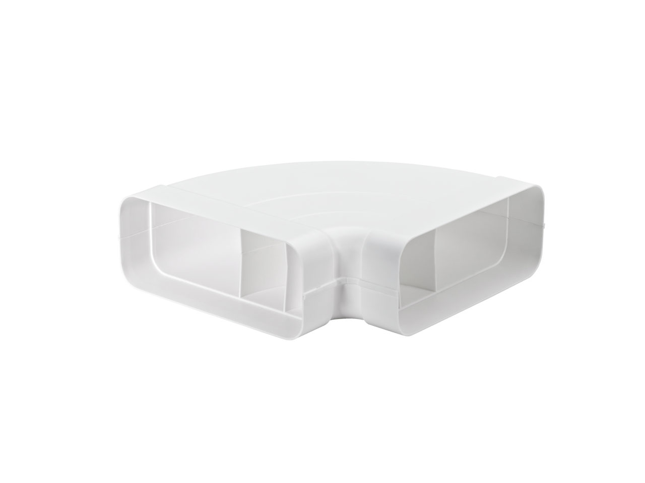 flow 150 Flachkanal Set-2, weiß