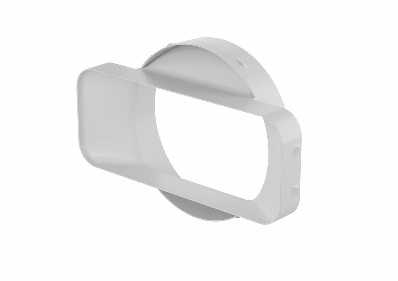 PRIME flow P-MAS 150 Maueranschlussstutzen, hellgrau