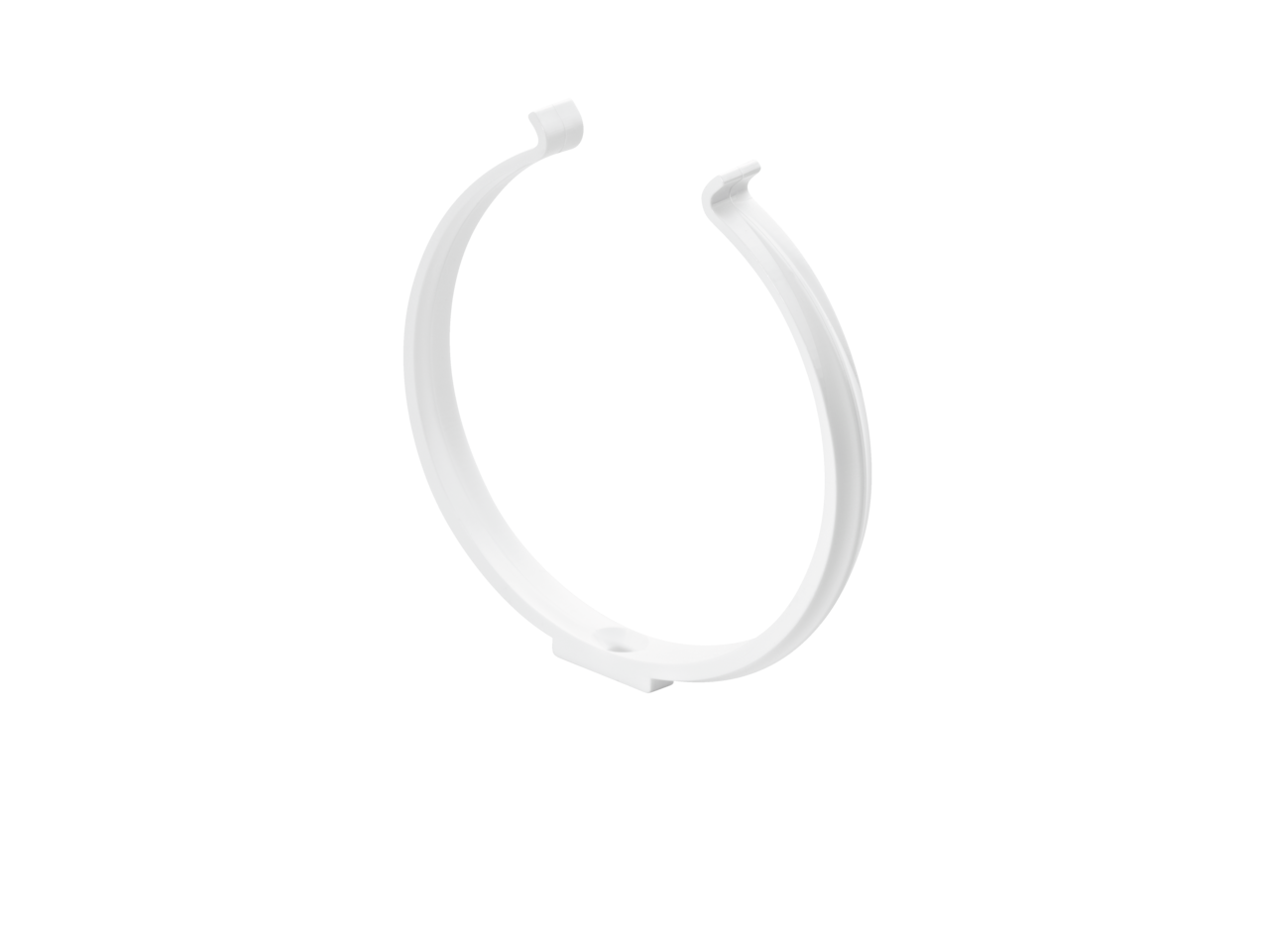 Rundkanalhalterung 125, Ø 125 mm, weiß