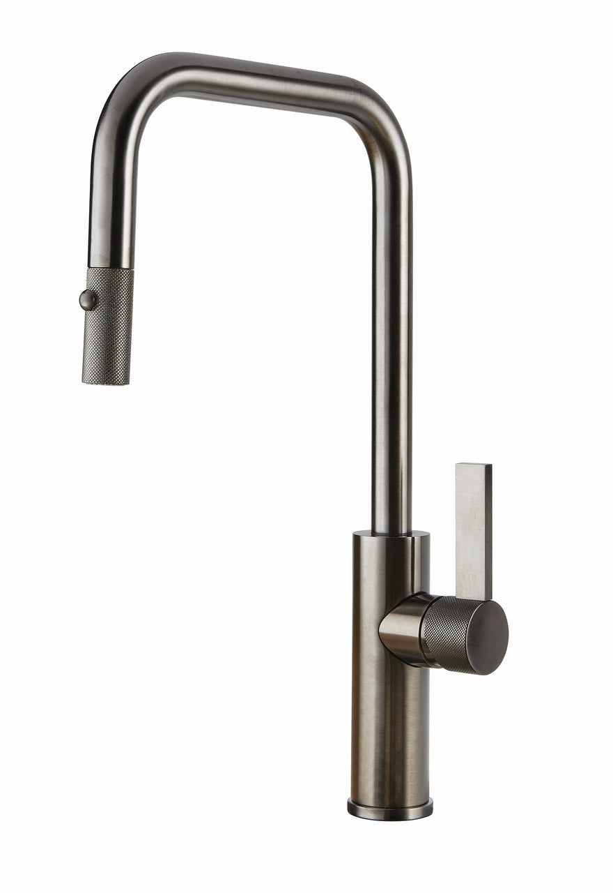 LINEA Lunaris, brushed black-nickel, Hochdruck