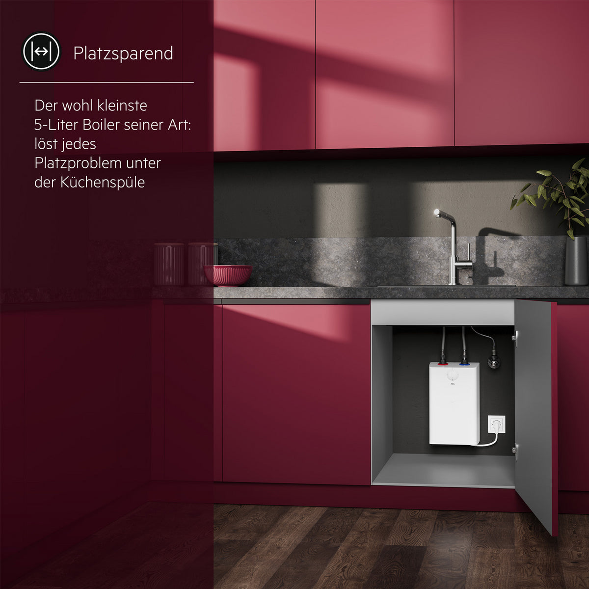 AEG Untertischgerät Small U5, weiß