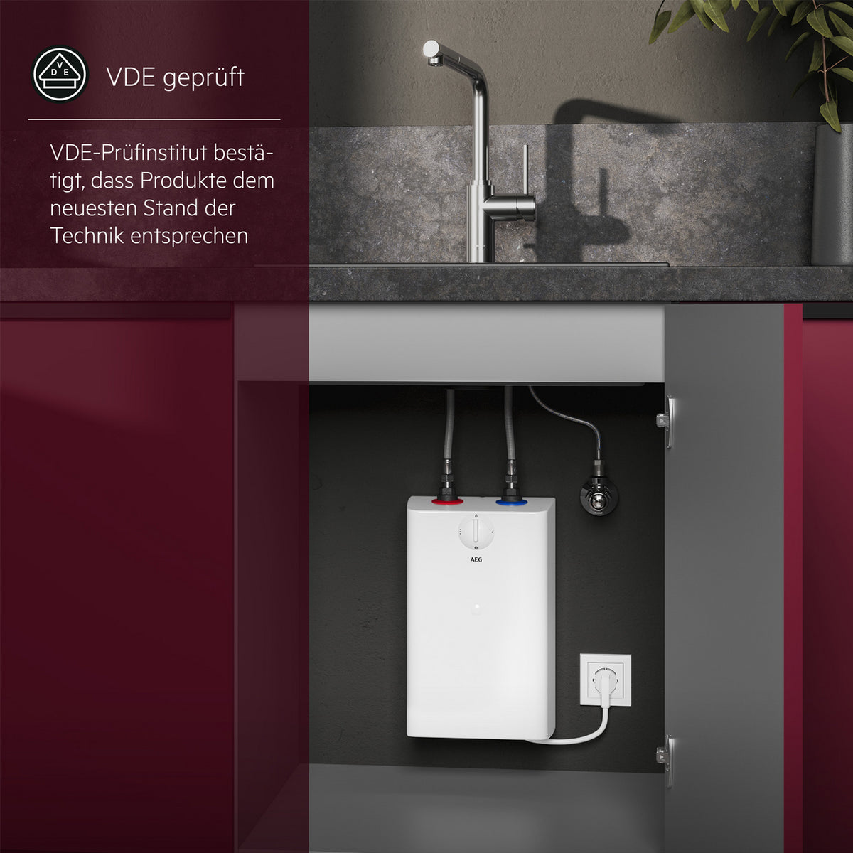 AEG Untertischgerät Small U5, weiß
