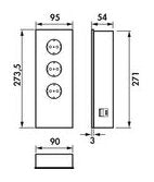 Mira Glas USB A/C