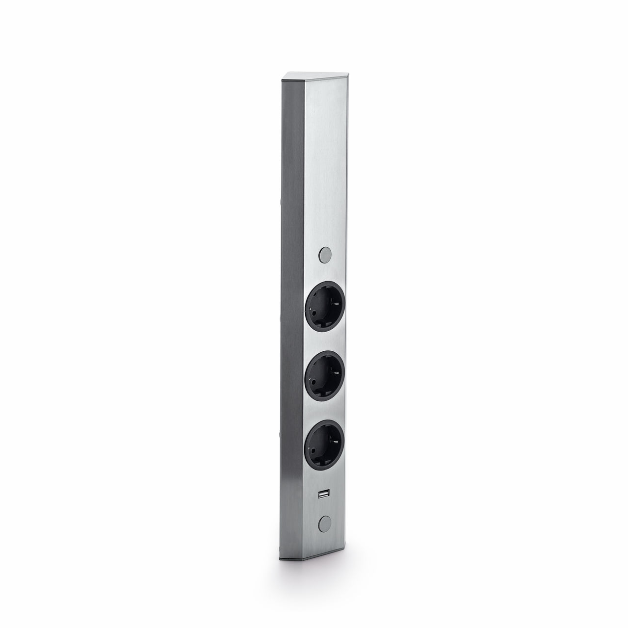 Mira Eck small USB A, Edelstahl