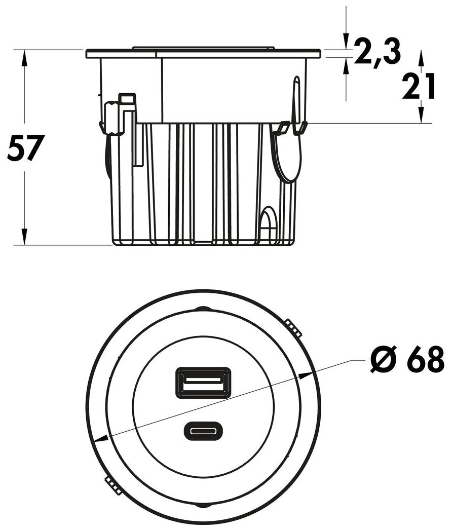 VersaDot Lite USB A/C
