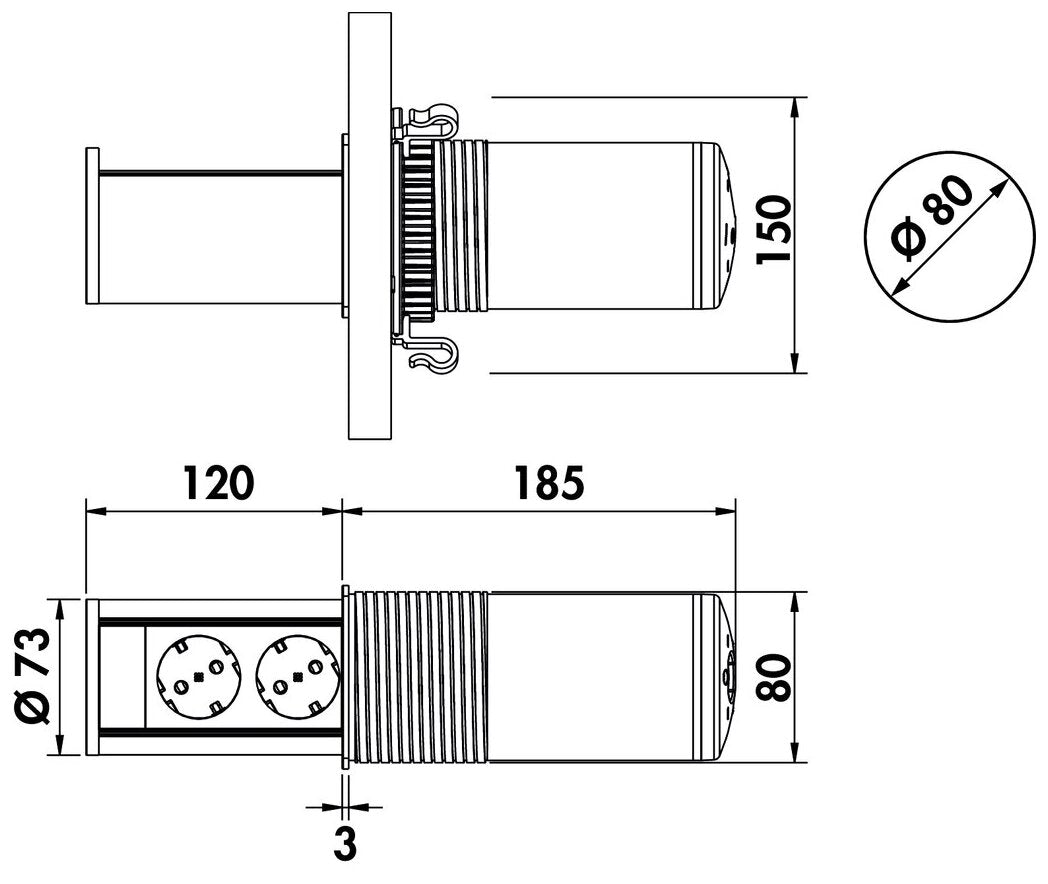 VersaLift USB A/C