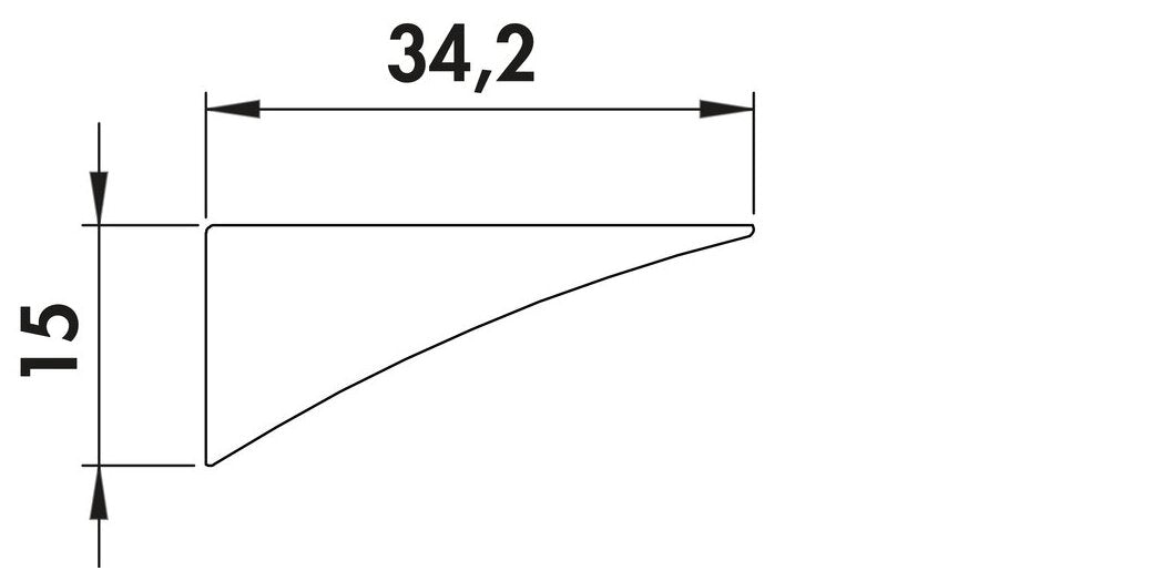 Effekt Farbwechsel LED, Einsatzleuchte, L 2600 mm, edelstahlfarbig