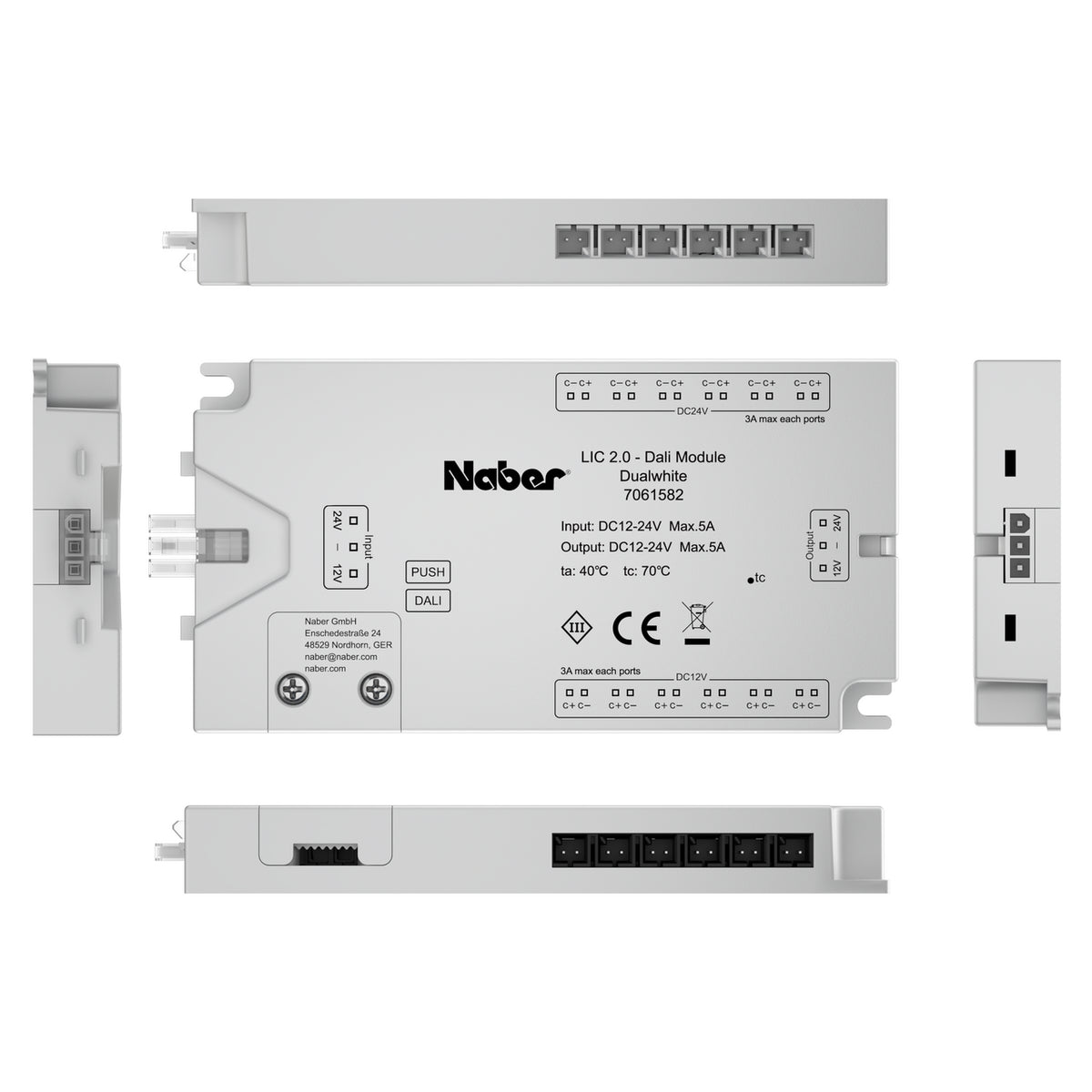 LIC 2.0 Driver LED DALI Modul, 12/24 V, Emotion LED