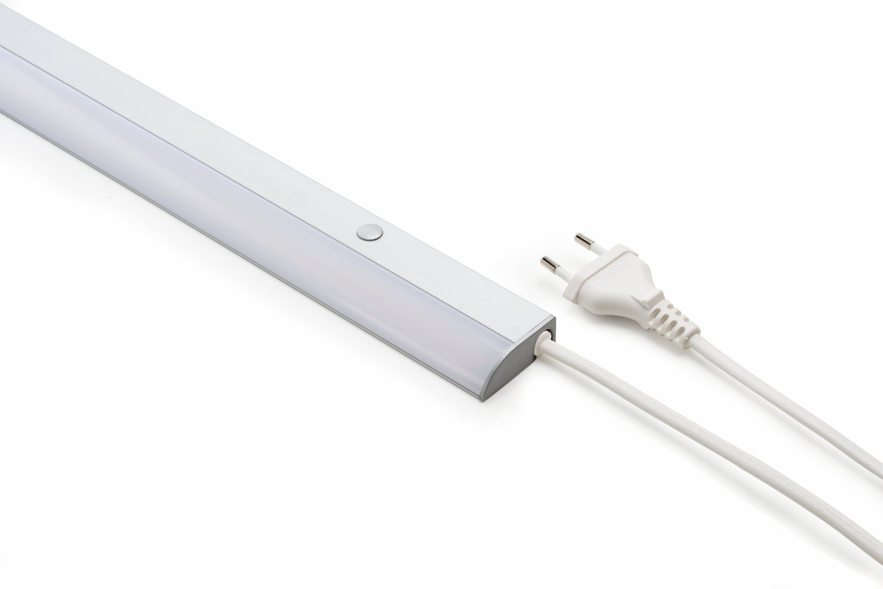 Fluente LED alufarbig