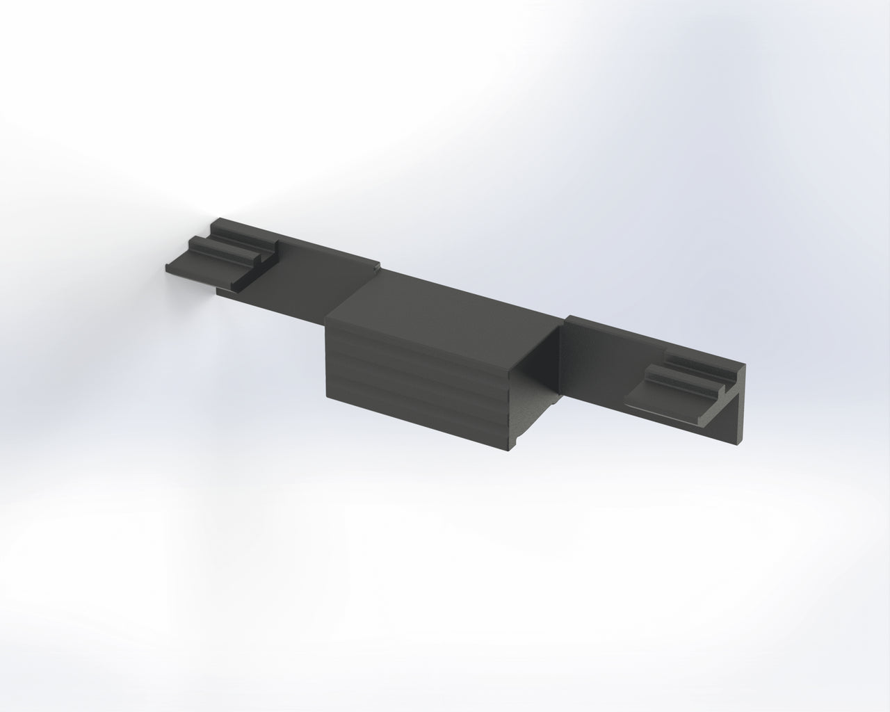 Verbindungselement, schwarz matt