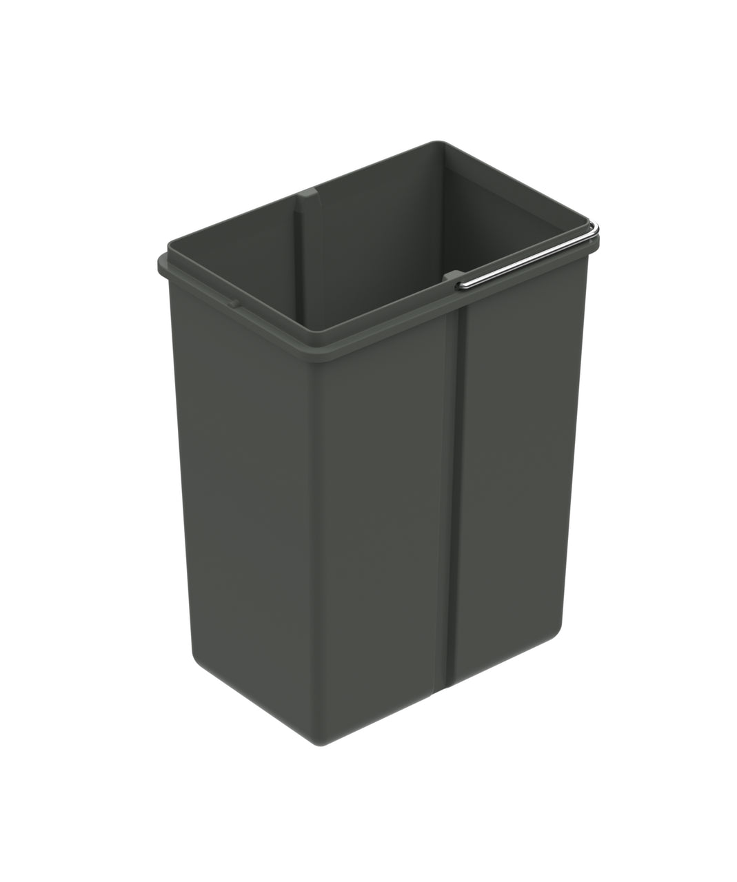 WESCO® Drahtbügel-Eimer, anthrazit, 8 l