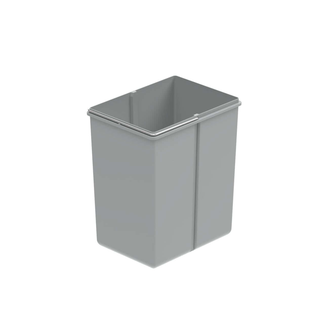 WESCO® Drahtbügel-Eimer, alugrau, 20 l