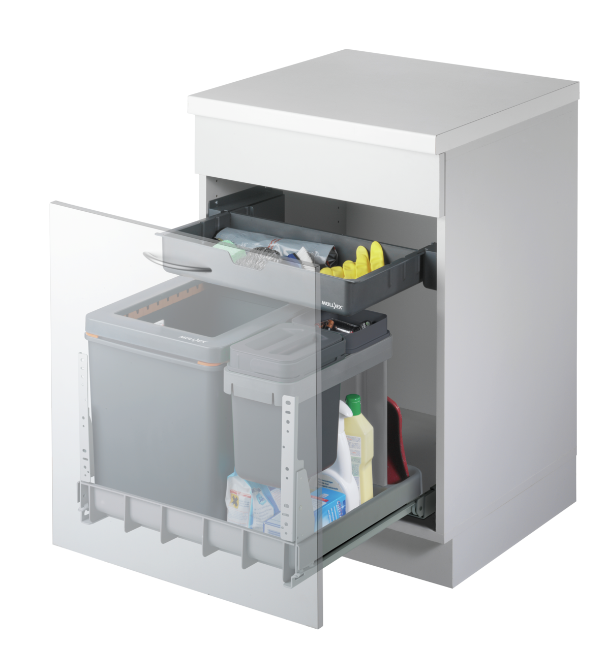 Müllex Boxx 55/60-R Bio, anthrazit