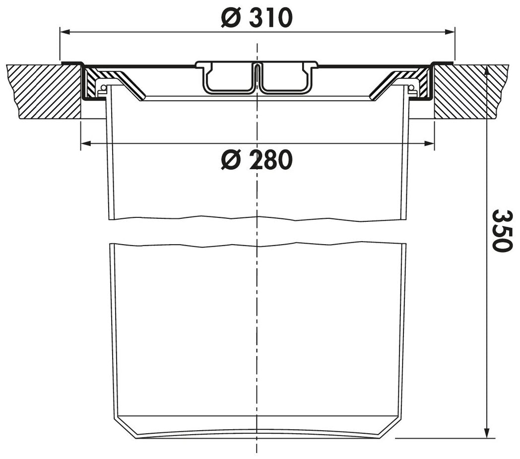WESCO® Dassa 2, Edelstahl mit Kunststoffeinsatz