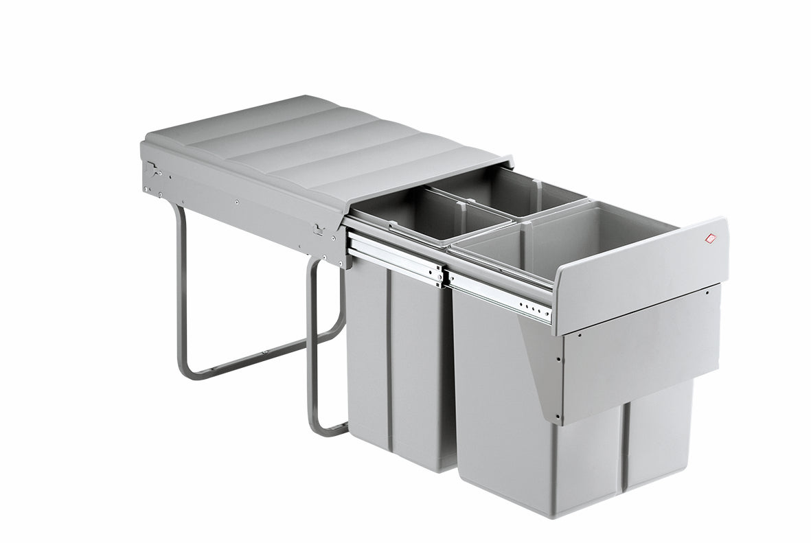 WESCO® Traditionline Trio-Master® 410 S/400-3 mit Frontanb., alugrau