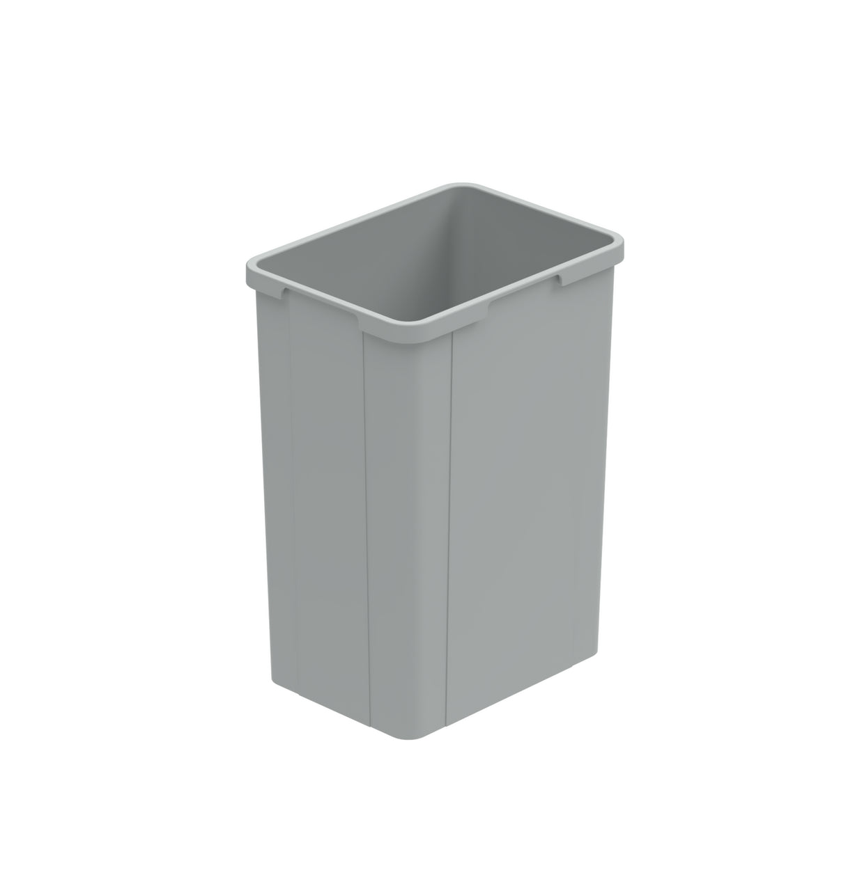 WESCO® Bügellose-Eimer, grau, 26 l