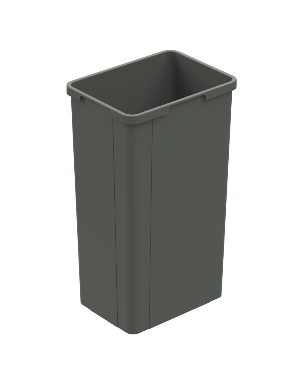 WESCO® Bügellose-Eimer, anthrazit, 32 l