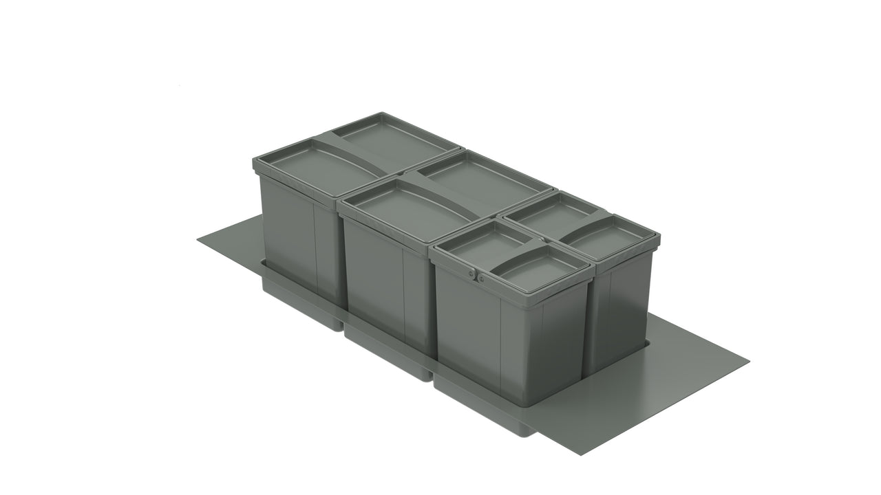 WESCO® Pullboy Versa® 265 K/1000-4, anthrazit, H 265 mm