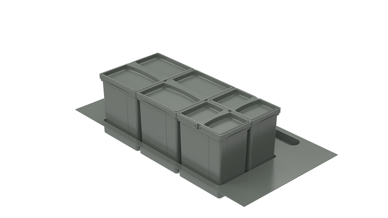 WESCO® Pullboy Versa® 265 S/1000-4, anthrazit, H 265 mm