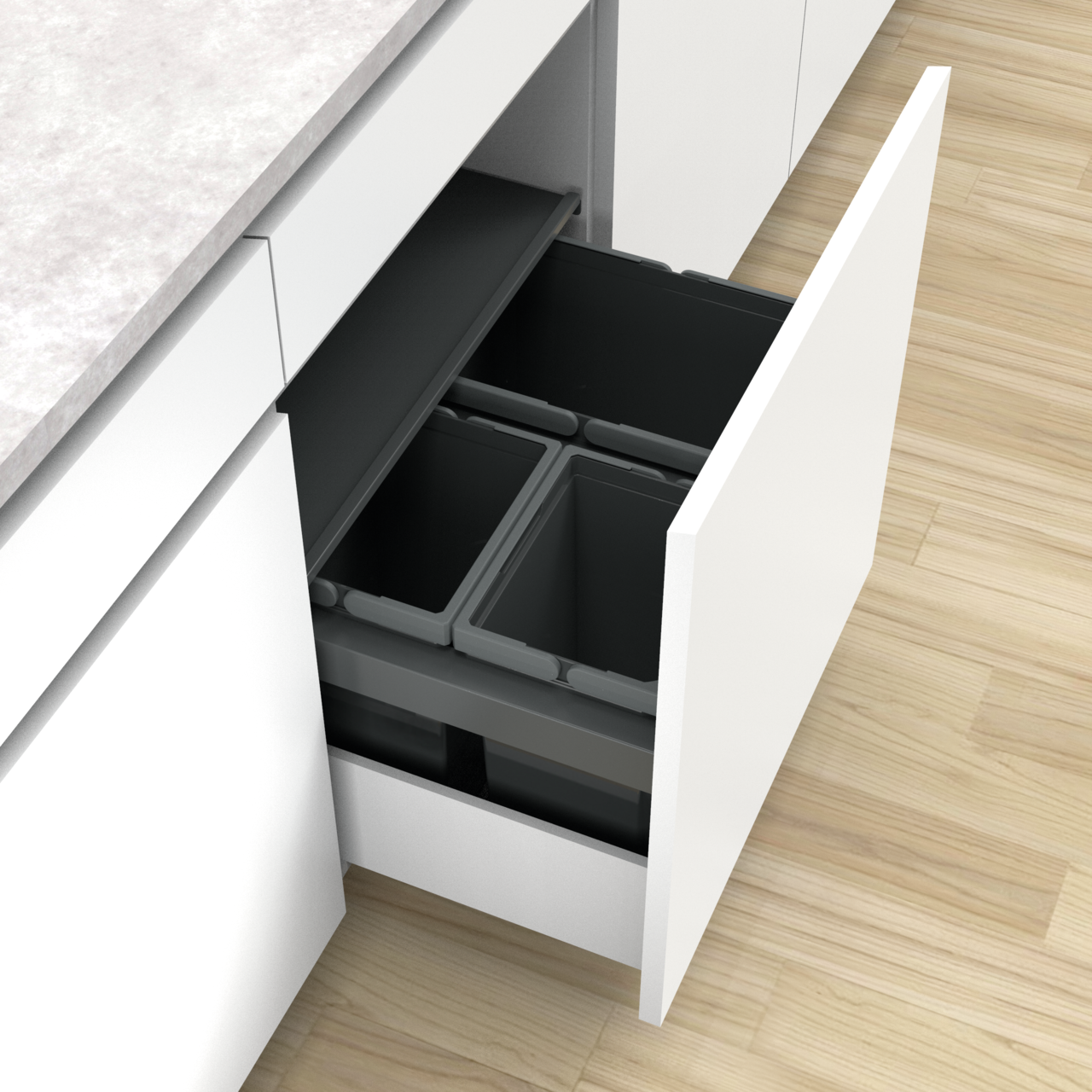 Cox Stand-UP® 350 S/500-3, anthrazit, H 350 mm