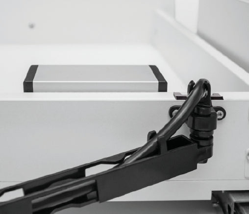 Evoline® Wing, ohne Schukosteckdose, schwarz matt