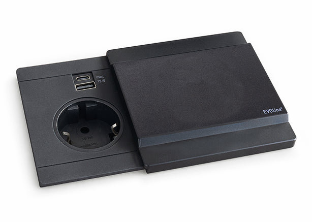 Evoline® Circle80 mit Schiebedeckel