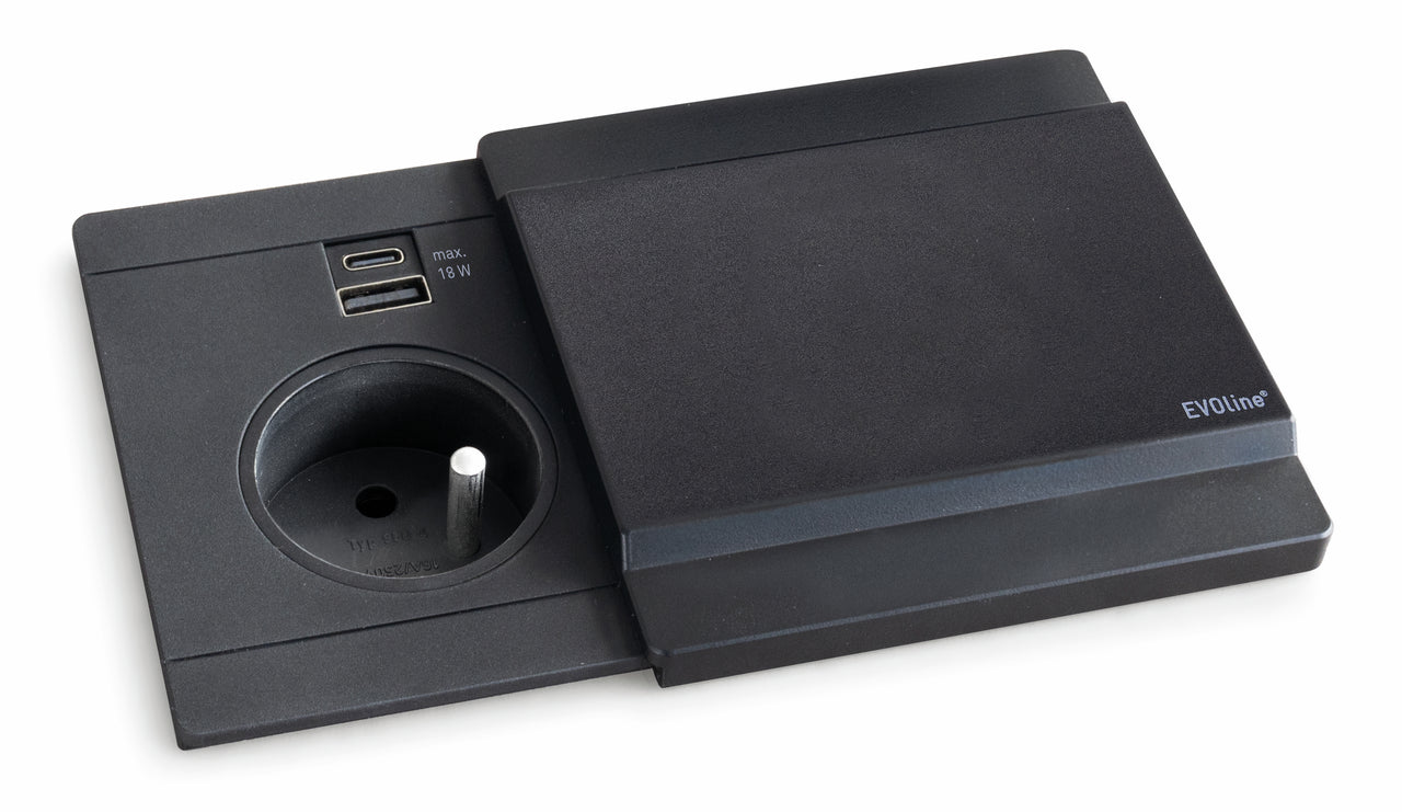 Evoline® Circle80 mit Schiebedeckel