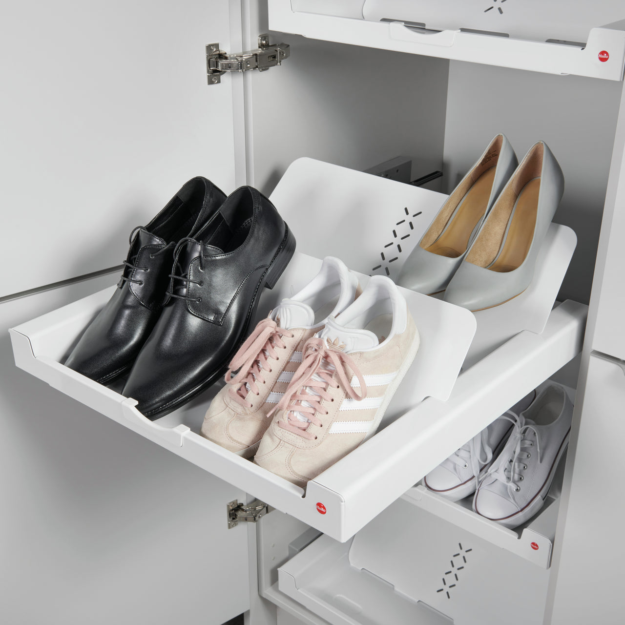 Tidy Schuhregal, weiß