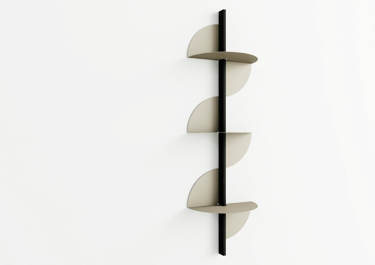 transFORM Regalsystem Wave, 1500 x 450 x 230 mm (H x B x T), 3 Böden