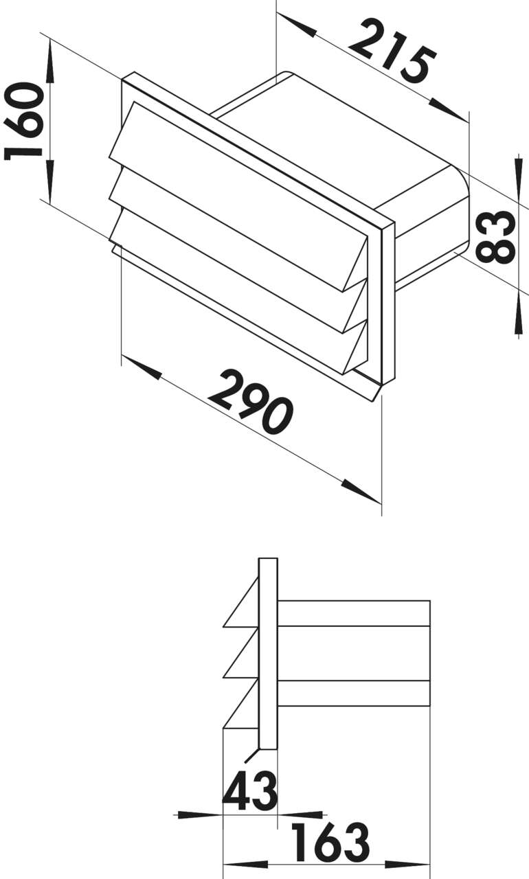 E-Jal flow 150 Außenjalousie