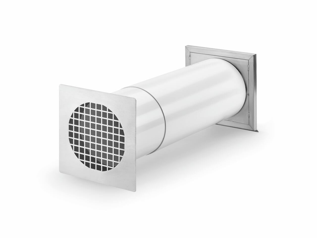 E-Klima A/Z 150 Abluft/Zuluftmauerkasten