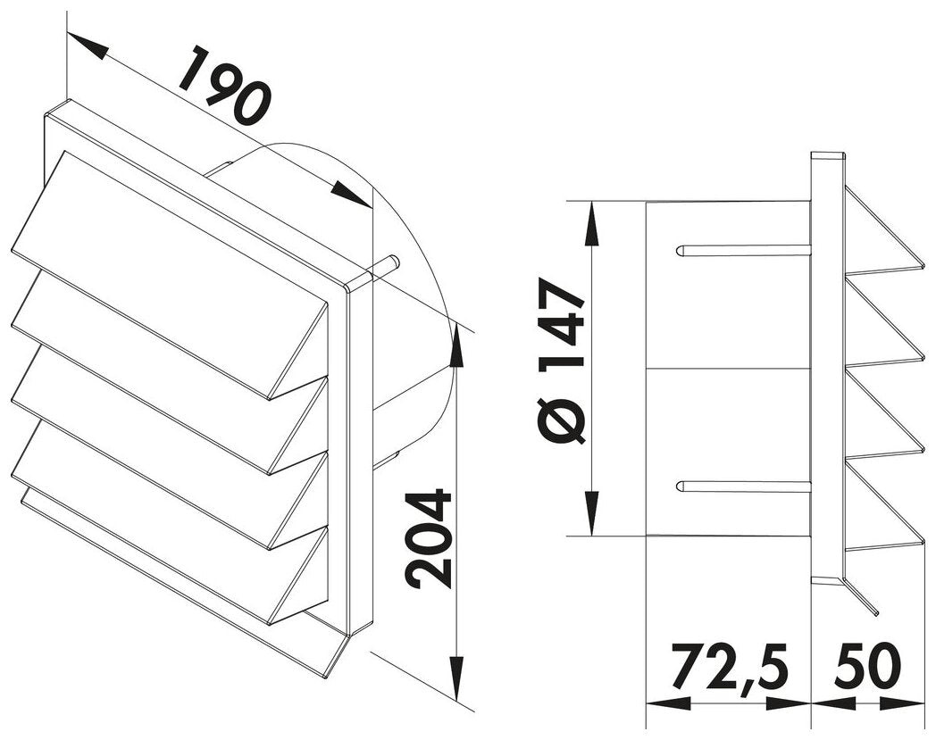 K-Jal 150 Außenjalousie