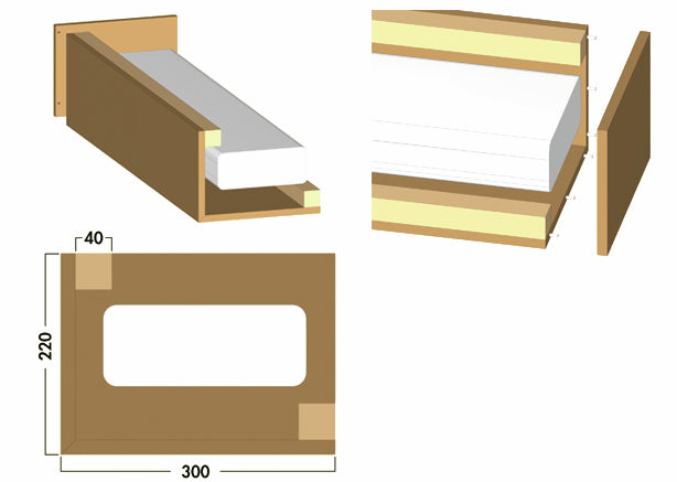 COMPAIR® Abluftverkleidung Wandlösung